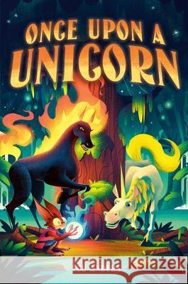 Once Upon a Unicorn Lou Anders 9781524719456 Crown Books for Young Readers - książka