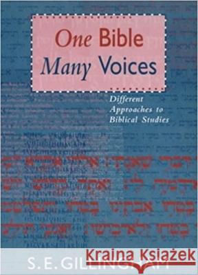 One Bible, Many Voices: Different Approaches To Biblical Studies Gillingham, Susan 9780281048861 SPCK Publishing - książka