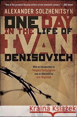 One Day in the Life of Ivan Denisovich Aleksandr Isaevich Solzhenitsyn Eric Bogosian Yevgeny Yevtushenko 9780451228147 New American Library - książka