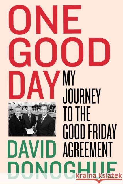 One Good Day: My Journey to the Good Friday Agreement David Donoghue 9780717195572 Gill - książka