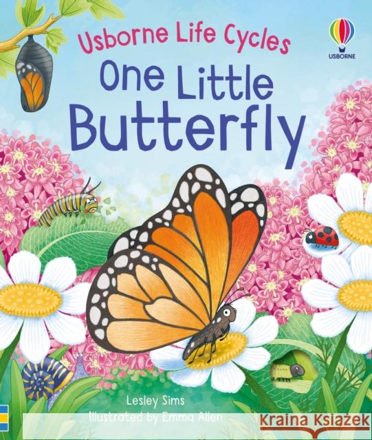 One Little Butterfly Lesley Sims 9781801310819 Usborne Publishing Ltd - książka