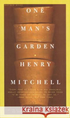 One Man's Garden Henry Mitchell 9780395957691 Mariner Books - książka
