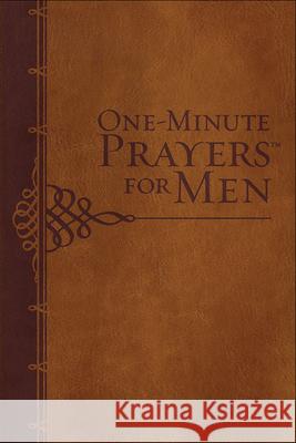 One-Minute Prayers for Men Gift Edition Harvest House Publishers 9780736966597 Harvest House Publishers - książka