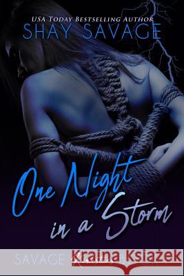 One Night in a Storm: Savage Kinksters Book 1 Shay Savage 9781076896612 Independently Published - książka