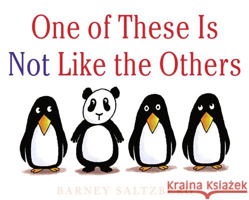 One of These Is Not Like the Others Barney Saltzberg 9780823445813 Neal Porter Books - książka