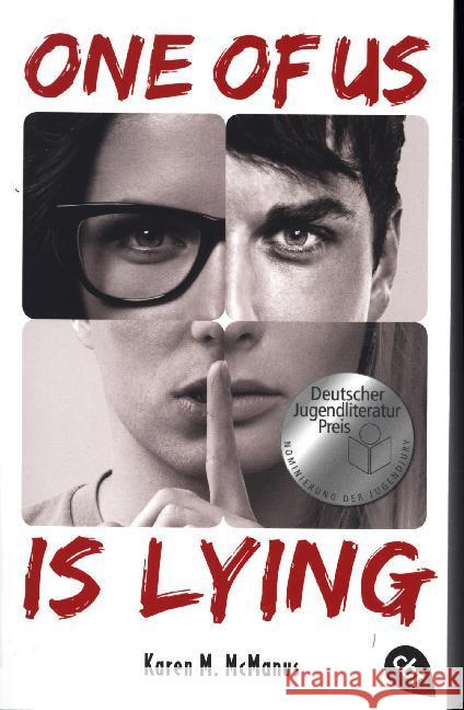 One Of Us Is Lying : Nominiert für den Deutschen Jugendliteraturpreis 2019 - Mit exklusivem Bonusmaterial McManus, Karen M. 9783570311653 cbt - książka