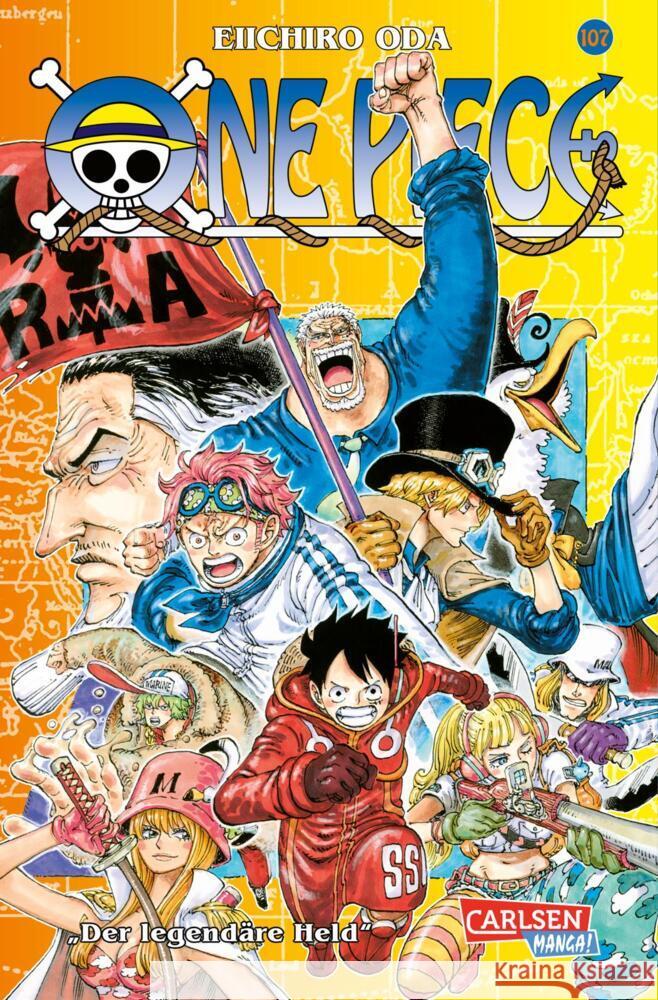 One Piece 107 Oda, Eiichiro 9783551801104 Carlsen Manga - książka