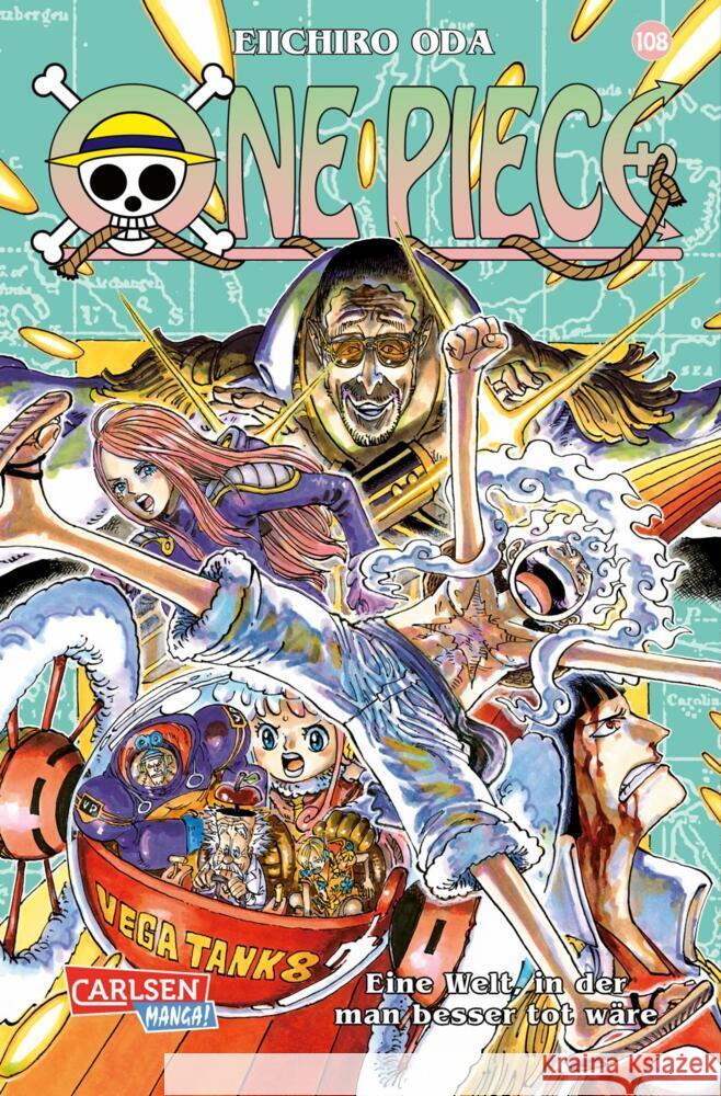One Piece 108 Oda, Eiichiro 9783551804938 Carlsen Manga - książka