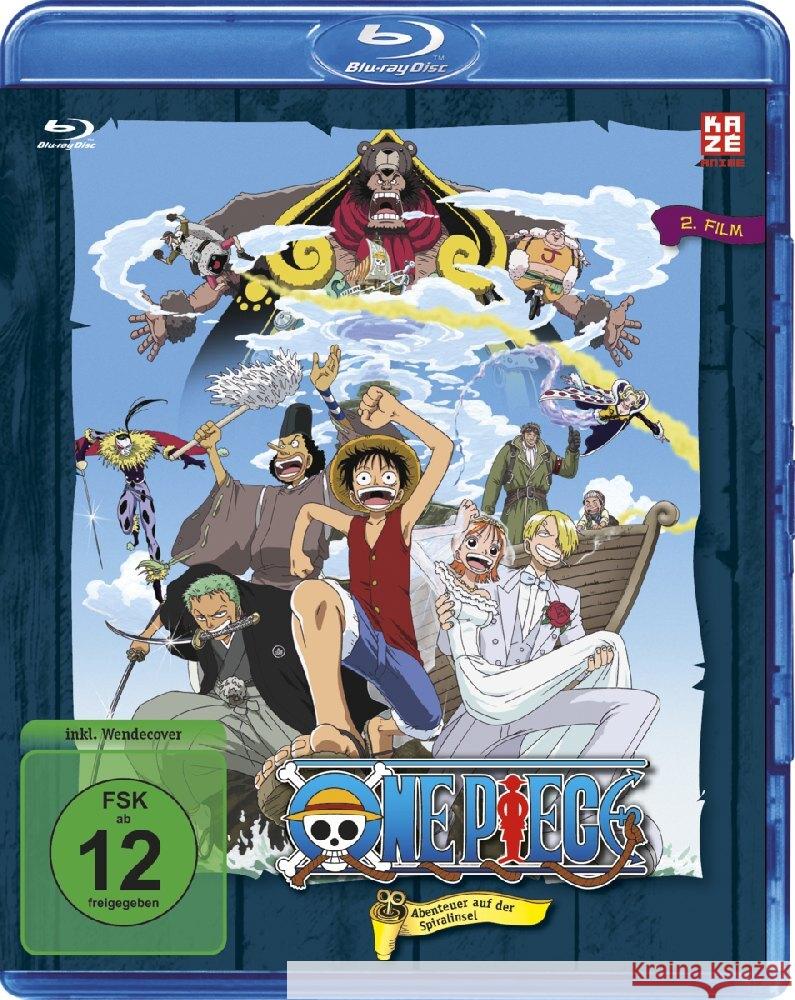 One Piece - 2.Film: Abenteuer auf der Spiralinsel!, 1 Blu-ray  7630017529268 Crunchyroll - książka