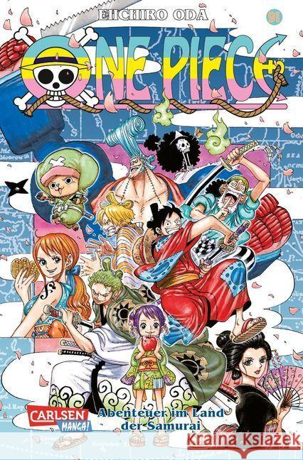 One Piece - Abenteuer im Land der Samurai Oda, Eiichiro 9783551728654 Carlsen - książka