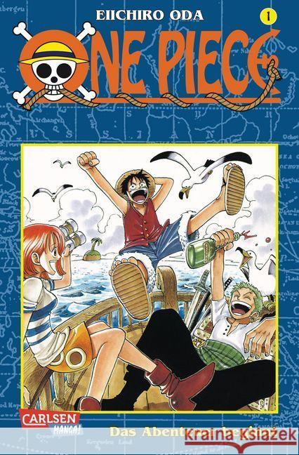 One Piece - Das Abenteuer beginnt Oda, Eiichiro   9783551745811 Carlsen - książka