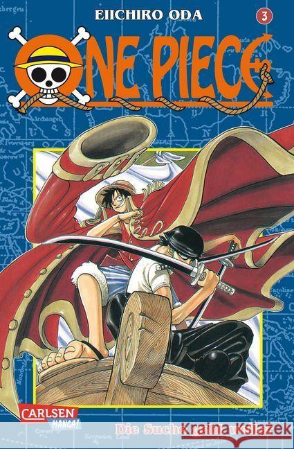 One Piece - Die Suche geht weiter Oda, Eiichiro   9783551745835 Carlsen - książka