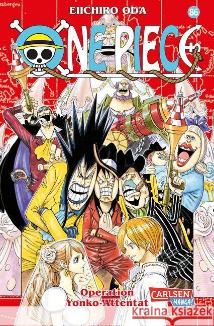 One Piece - Operation Yonko-Attentat Oda, Eiichiro 9783551717870 Carlsen - książka