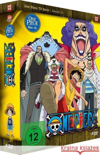 One Piece - TV-Serie. Box.16, 6 DVD : Episoden 490-516  7630017502223 AV Visionen - książka
