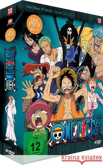 One Piece - TV-Serie. Staffel.10/11, 6 DVD : Japan  7630017502186 AV Visionen - książka