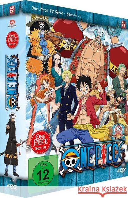 One Piece. Box.19, 6 DVD : Episoden 575-601 - exklusive Episode 590. Japan  7630017502254 AV Visionen - książka