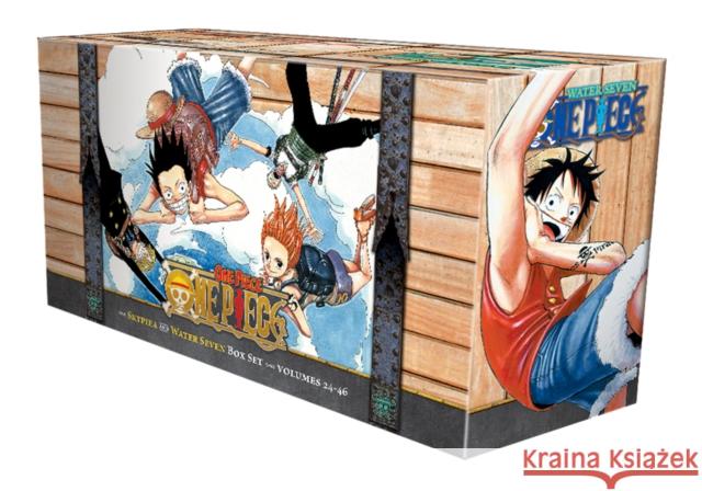 One Piece Box Set 2: Skypiea and Water Seven: Volumes 24-46 with Premium Eiichiro Oda 9781421576060 Viz Media, Subs. of Shogakukan Inc - książka