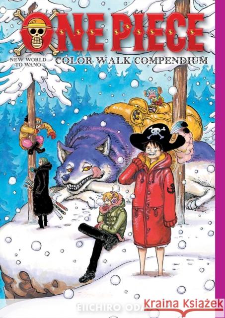 One Piece Color Walk Compendium: New World to Wano Eiichiro Oda 9781974728534 Viz Media, Subs. of Shogakukan Inc - książka