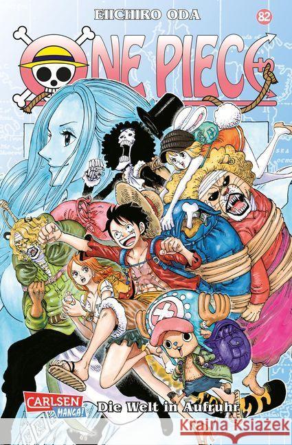 One Piece, Die Welt in Aufruhr. Bd.82 Oda, Eiichiro 9783551717832 Carlsen - książka