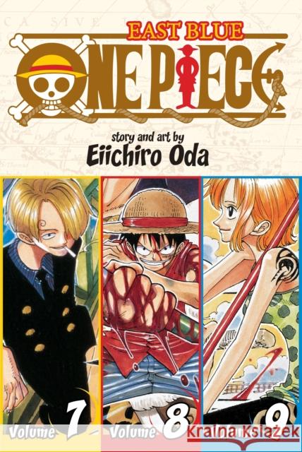 One Piece (Omnibus Edition), Vol. 3: Includes vols. 7, 8 & 9 Eiichiro Oda 9781421536279 Viz Media, Subs. of Shogakukan Inc - książka