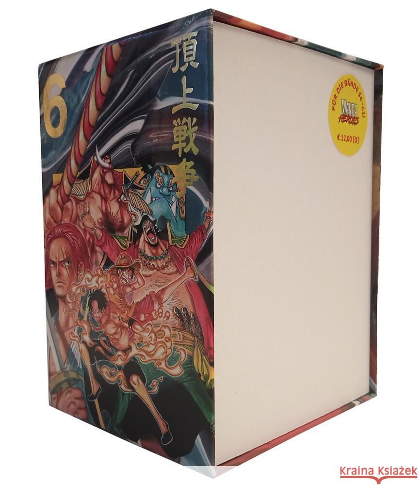 One Piece Sammelschuber 6: Marine Ford (leer, für die Bände 54-61, limitiert) Oda, Eiichiro 4043726551803 Carlsen Manga - książka