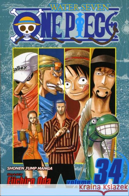 One Piece, Vol. 34 Eiichiro Oda 9781421534503 Viz Media, Subs. of Shogakukan Inc - książka