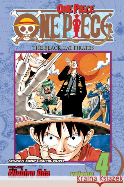 One Piece, Vol. 4 Eiichiro Oda Eiichiro Oda 9781591163374 Viz Media - książka