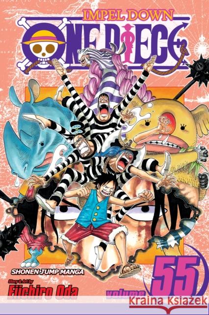 One Piece, Vol. 55 Eiichiro Oda Eiichiro Oda 9781421534718 Viz Media, Subs. of Shogakukan Inc - książka