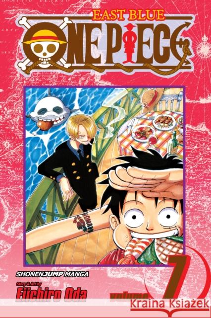 One Piece, Vol. 7 Eiichiro Oda 9781591168522 Viz Media, Subs. of Shogakukan Inc - książka