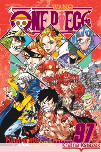 One Piece, Vol. 97 Eiichiro Oda 9781974722891 Viz Media, Subs. of Shogakukan Inc - książka