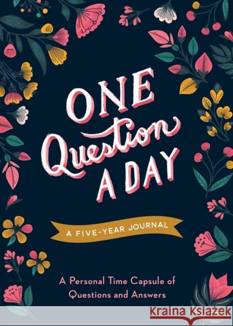 One Question a Day (Floral) Aimee Chase 9781250388605 Castle Point Books - książka