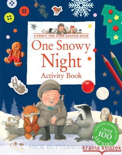 One Snowy Night Activity Book Nick Butterworth 9780008535964 HarperCollins Publishers - książka