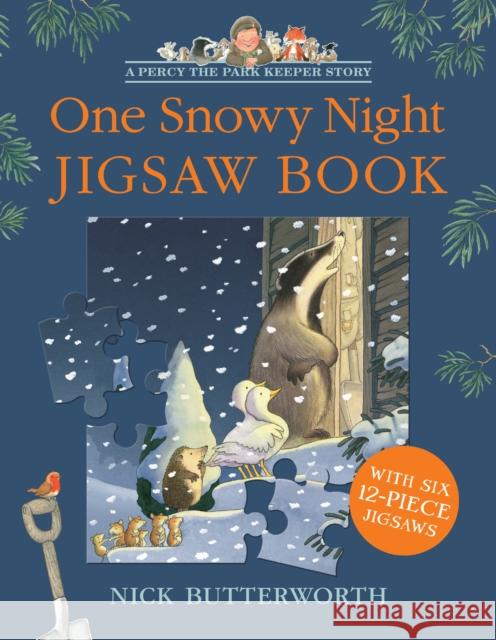 One Snowy Night Jigsaw Book Nick Butterworth 9780008679828 HarperCollins Publishers - książka