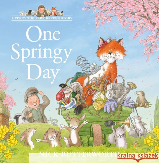 One Springy Day Nick Butterworth   9780008279899 HarperCollins Publishers - książka