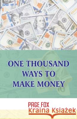 One Thousand Ways To Make Money Page Fox 9789388841382 Hawk Press - książka