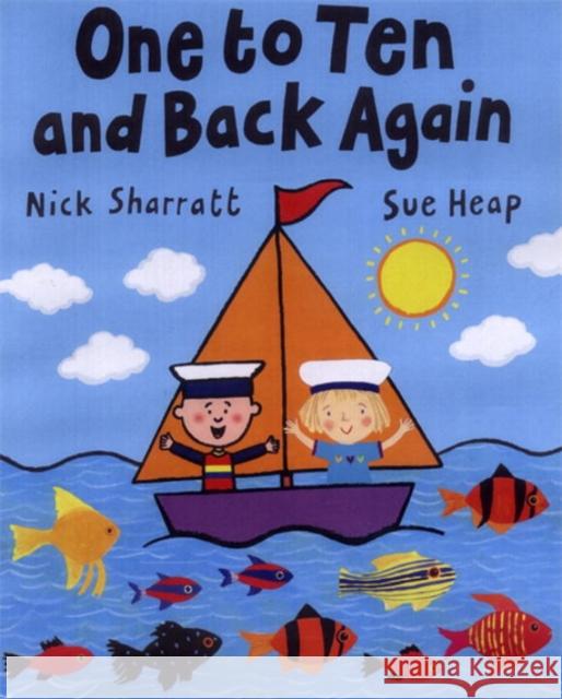 One to Ten and Back Again Nick Sharratt 9780140567861 Penguin Random House Children's UK - książka