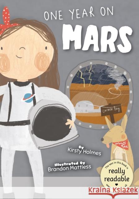 One Year on Mars Kirsty Holmes 9781801551656 BookLife Publishing - książka