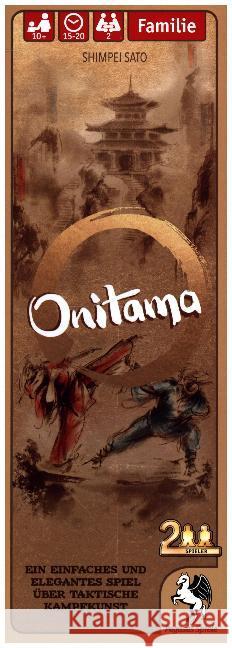 Onitama (Spiel) Sato, Shimpei 4250231712449 Pegasus Spiele - książka