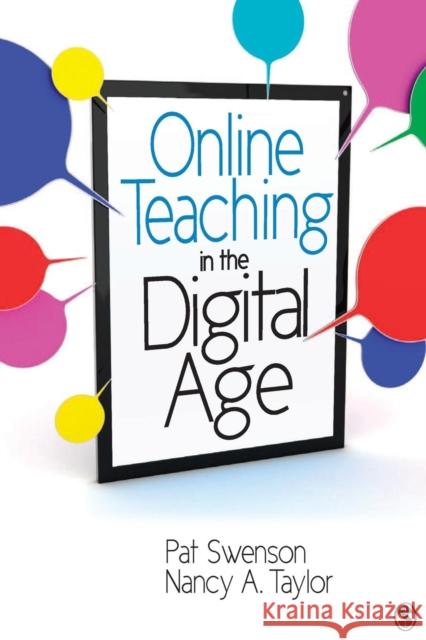 Online Teaching in the Digital Age Pat Swenson 9781412996198  - książka