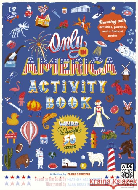 Only in America Activity Book Alan Berr 9780711272897 Quarto Publishing PLC - książka