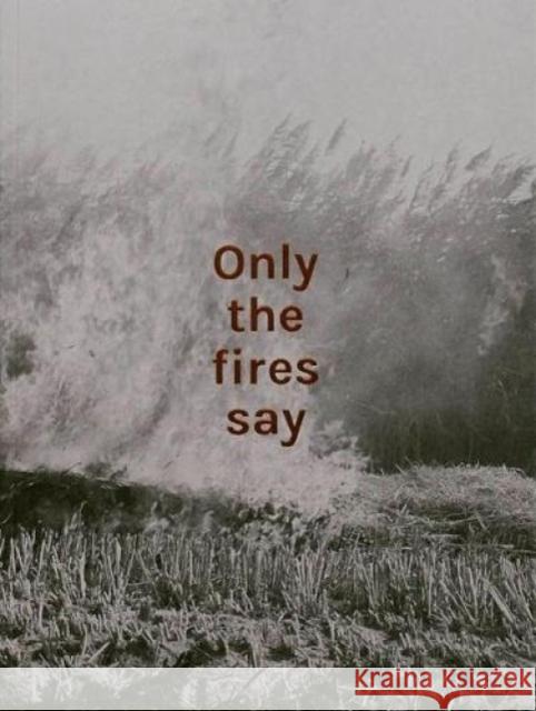 Only the fires say Alan Eglinton 9782490140022 Poursuite editions - książka