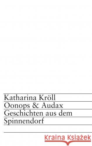 Oonops & Audax Kröll, Katharina 9789403759210 Bookmundo - książka