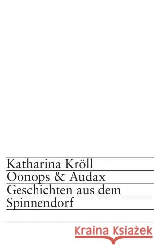 Oonops & Audax Kröll, Katharina 9789403759210 Bookmundo - książka