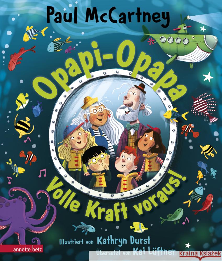 Opapi-Opapa - Volle Kraft voraus! (Opapi-Opapa, Bd. 2) McCartney, Paul 9783219119381 Betz, Wien - książka