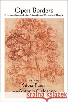 Open Borders: Encounters Between Italian Philosophy and Continental Thought Silvia Benso Antonio Calcagno 9781438482200 State University of New York Press - książka