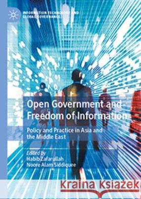 Open Government and Freedom of Information  9783031358623 Springer International Publishing - książka