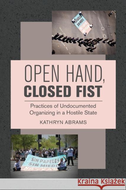 Open Hand, Closed Fist: Practices of Undocumented Organizing in a Hostile State Kathryn Abrams 9780520384422 University of California Press - książka