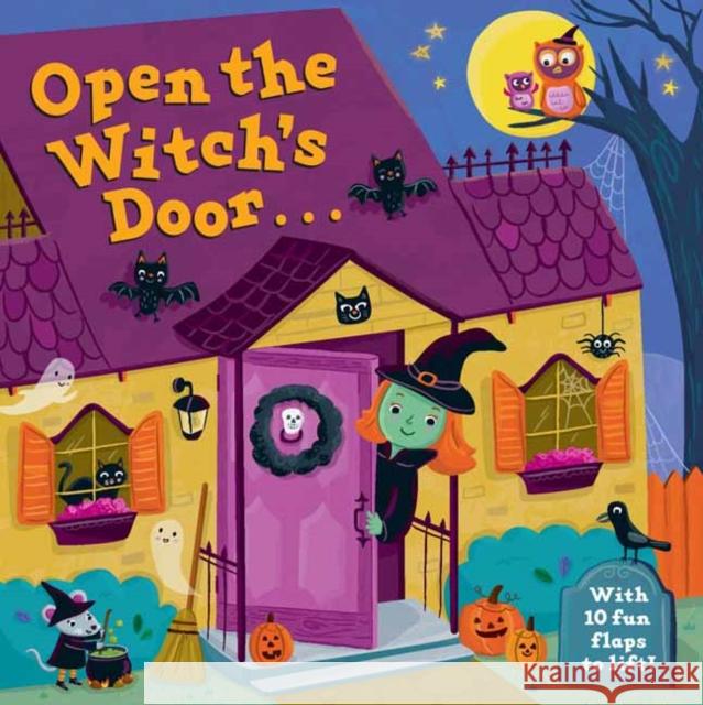 Open the Witch's Door: A Halloween Lift-The-Flap Book Random House 9780593373330 Random House USA Inc - książka