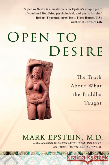 Open to Desire: The Truth About What the Buddha Taught Mark Epstein 9781592401857 Gotham Books - książka