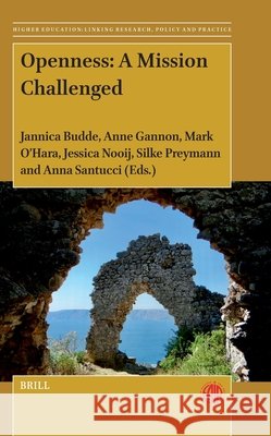 Openness: A Mission Challenged Gannon, Anne, O'Hara, Mark, Nooij, Jessica 9789004768130 Brill - książka